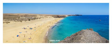 Panorámica "Playa Mujeres" Lanzarote