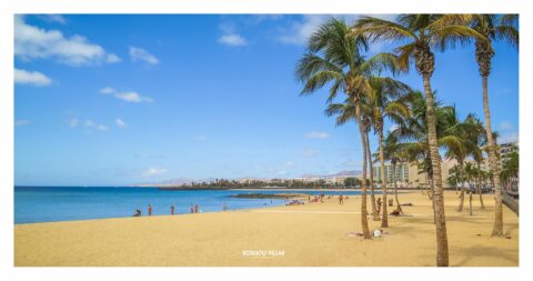 Panorámica "Playa del Reducto" Arrecife